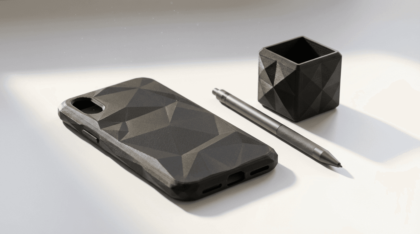 Cybertruck Pentaprism 3D printed product showcase